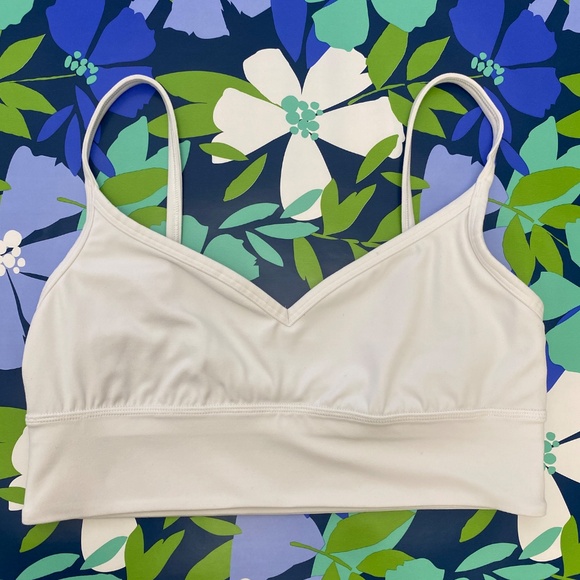 Lululemon Athletica Women's White Align Sweetheart Sports Bra Sz 10 - Picture 3 of 6